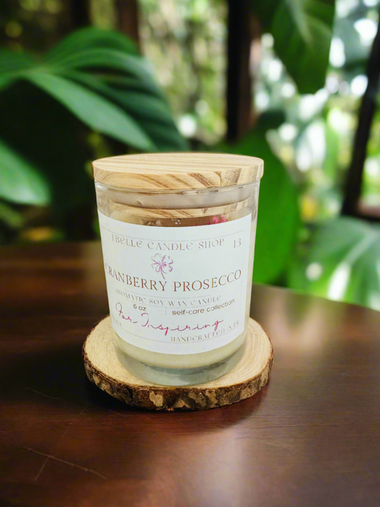 Cranberry Prosecco Soy Candle