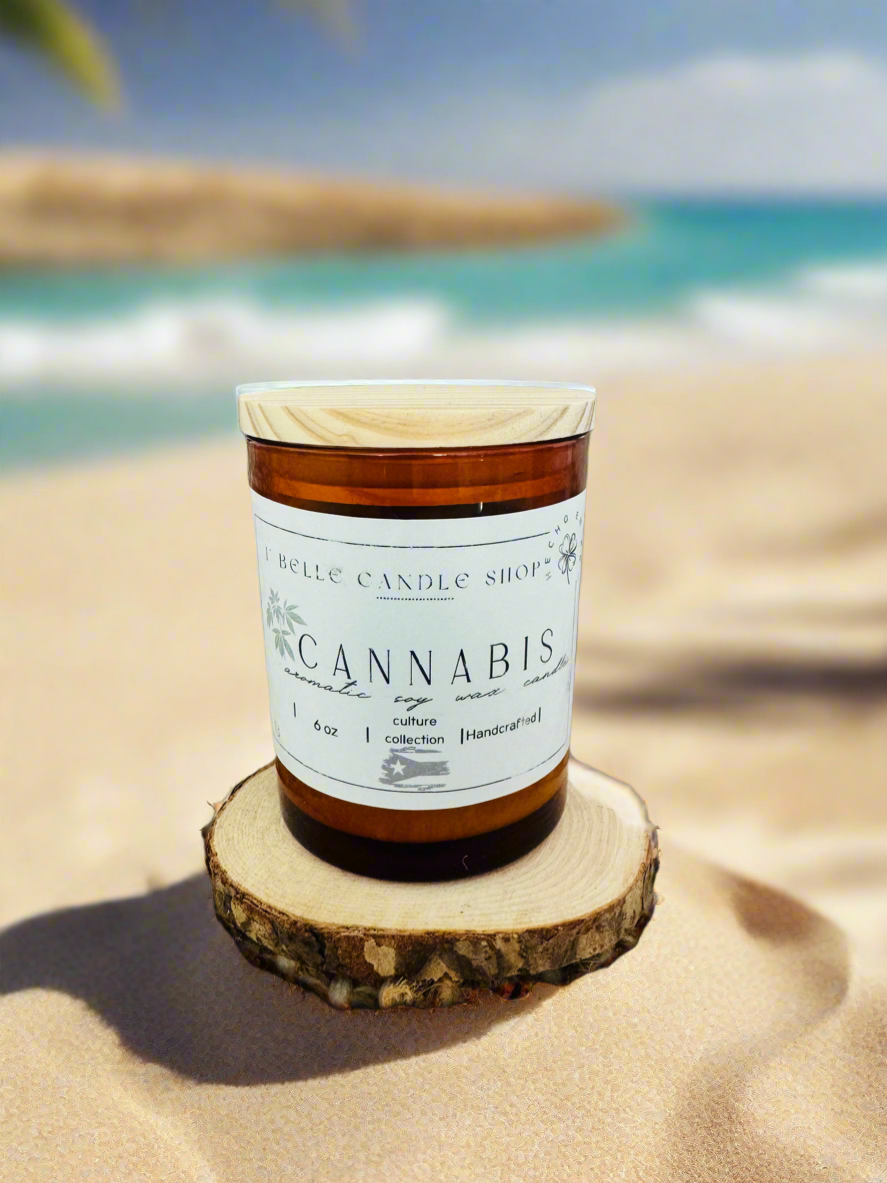 Cannabis Soy Candle